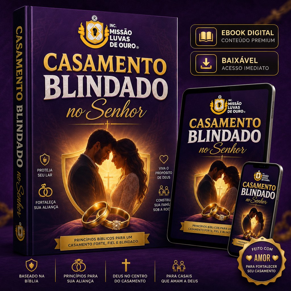 Casamento Blindado no Senhor — Inc. Missão Luvas de Ouro: uma escolha para fortalecer sua fé com propósito 1 Casamento Blindado no Senhor — Inc. Missão Luvas de Ouro: uma escolha para fortalecer sua fé com propósito