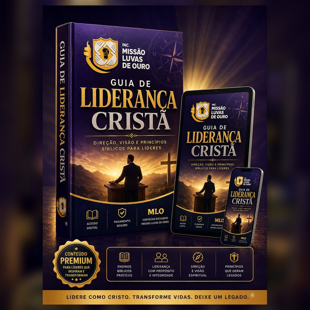 Guia de Liderança Cristã — Inc. Missão Luvas de Ouro: uma escolha para fortalecer sua fé com propósito 1 Guia de Liderança Cristã — Inc. Missão Luvas de Ouro: uma escolha para fortalecer sua fé com propósito
