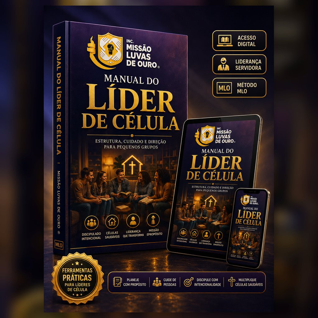 Manual do Lider de Célula — Inc. Missão Luvas de Ouro: uma escolha para fortalecer sua fé com propósito 1 Manual do Lider de Célula — Inc. Missão Luvas de Ouro: uma escolha para fortalecer sua fé com propósito
