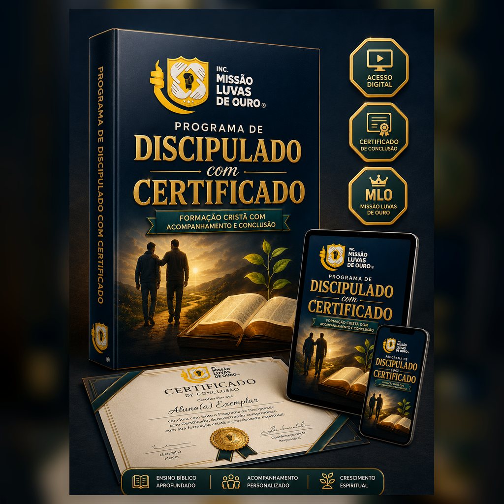 Programa de Discipulado MLO — Certificado Incluso: uma escolha para fortalecer sua fé com propósito 1 Programa de Discipulado MLO — Certificado Incluso: uma escolha para fortalecer sua fé com propósito